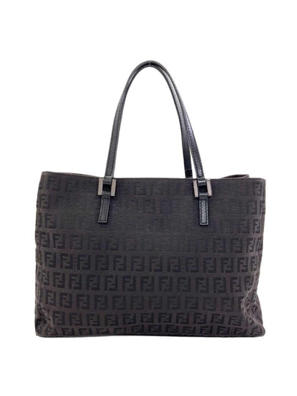 Fendi Zucchino Handbag Canvas